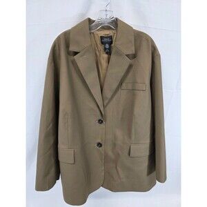 Urban Outfitters Mens Blazer Jacket Tan Medium Cotton